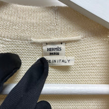 画像をギャラリービューアに読み込む, HERMES エルメス アルパカニットロングカーディガン ガウン