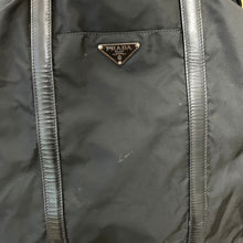 画像をギャラリービューアに読み込む, PRADA プラダ 2WAYショルダーナイロンハンドバッグ ロゴプレートトートバッグ