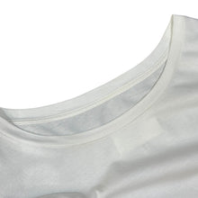 画像をギャラリービューアに読み込む, Maison Margiela メゾンマルジェラ 18AW 転写プリントオーバーサイズTシャツ トロンプルイユ S29GC0225 XS ホワイト 14920