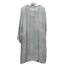 Load image into Gallery viewer, COMME des GARCONS COMME des GARCONS コムコム コムデギャルソン 07SS 断ち切りデザイン総柄シースルーワンピース