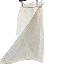 Load image into Gallery viewer, ADAM ET ROPE アダムエロペ コットンスカート 38 ホワイト 14397