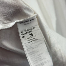 画像をギャラリービューアに読み込む, ENFOLD エンフォルド 18SS ソフト天竺2HexagonクルーネックプルオーバーTシャツ 300BS280-2270 38 ホワイト 14556