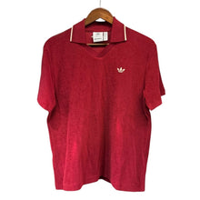 画像をギャラリービューアに読み込む, adidas×wales bonner アディダス ウェールズボナー 25SS TERRY POLO テリーポロシャツ JW1122 XL バーガンディ 15128