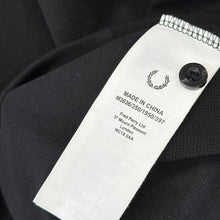 画像をギャラリービューアに読み込む, FRED PERRY フレッドペリー LS TWIN TIPPED SHIRT ロングスリーブポロシャツ M3636 XL ブラック 14760