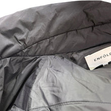 Load image into Gallery viewer, ENFOLD エンフォルド 24SS PANEL PADDED-COAT 中綿ジャケット 300HS230-0010 38 ブラック 15026