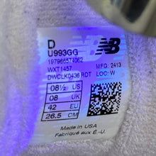 이미지를 갤러리 뷰어에 로드 , New Balance ニューバランス U993GG ローカットスニーカー 26.5cm 14442