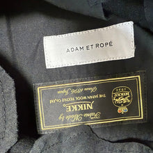 Load image into Gallery viewer, ADAM ET ROPE アダムエロペ NIKKE 2タックワイドスラックスパンツ GMS-13260-B ブラック 14025