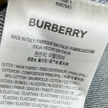 Load image into Gallery viewer, BURBERRY バーバリー ポルカドットデニムシャツジャケット L ブルー 14888