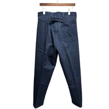 Load image into Gallery viewer, AUBERGE オーベルジュ JARDIN FR コットンシルクリネンデニムパンツ 14130