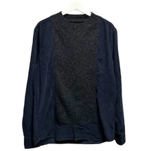 Load image into Gallery viewer, BLESS ブレス 5289 Frontinsertshirt 再構築ニット切替コーデュロイシャツ