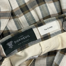 画像をギャラリービューアに読み込む, The CLASIK ザクラシック 23SS DORMEUIL CHECK SPORTS SHORT TROUSER チェック柄ショートパンツ 23SS-CKTR-031 14436