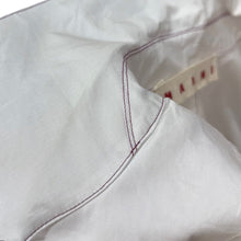 이미지를 갤러리 뷰어에 로드 , MARNI マルニ 22AW  コットンポプリン半袖シャツ CAMA0430M1 42 ホワイト 14691