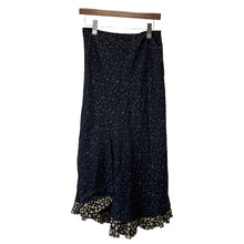 画像をギャラリービューアに読み込む, JUNYA WATANABE ジュンヤワタナベ ドット柄カットオフデザインスカート AD2002 M ネイビー 3481