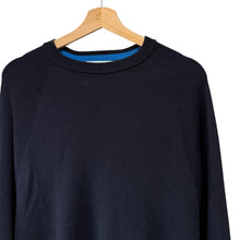 画像をギャラリービューアに読み込む, ENFOLD エンフォルド 20AW CASH TOUCH レイヤーカフプルオーバーニット 300DA270-1700 38 ネイビー R14551