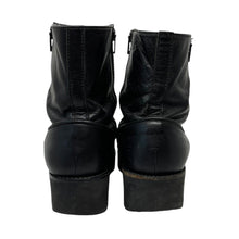 画像をギャラリービューアに読み込む, Y's ワイズ スムースレザーウェッジソールダブルジップブーツ YA-E21-711