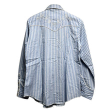 Load image into Gallery viewer, COMME des GARCONS コムデギャルソン H BAR C USA製 ストライプウエスタンシャツ