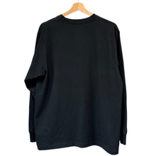画像をギャラリービューアに読み込む, DANTON ダントン クルーネックロングスリーブTシャツ DT-C0200 TCB S ブラック 15453