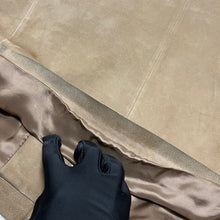 画像をギャラリービューアに読み込む, 1945 CA イチキュウヨンゴ シーエー MAD パッカブルスウェードレザージャケット 48 ベージュ 3439
