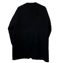 Lade das Bild in den Galerie-Viewer, Drawer ドゥロワー ダブルフェイスウールノーカラーコート 6525-234-0450 38 ブラック 3469