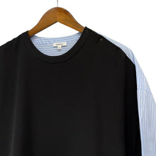 画像をギャラリービューアに読み込む, ENFOLD エンフォルド 24AW SHIRT COMBI PULLOVER コンビプルオーバーTシャツ 300HA230-0560 38 ミックス 14801