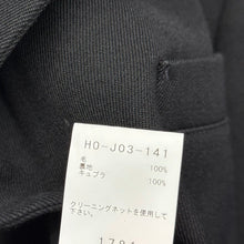 画像をギャラリービューアに読み込む, REGULATION Yohji Yamamoto レギュレーションヨウジヤマモト 24AW Re ARMY GABARDINE S-3BS NOTCHED LAPEL LONG JACKET ドクタージャケット HO-J03-141 14271