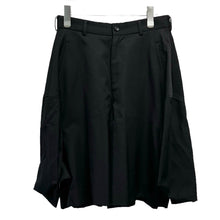 Load image into Gallery viewer, COMME des GARCONS コムデギャルソン 14AW ウールワイドデザインショートパンツ AD2014