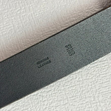 将图片加载到图库查看器,boscoscuro ボスコスクーロ スウェードレザーベルト ネイビー 15477