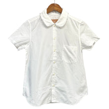Load image into Gallery viewer, tricot COMME des GARCONS トリココムデギャルソン 90's ガーゼカラー半袖シャツ TB-020160 AD1998 ホワイト 14990