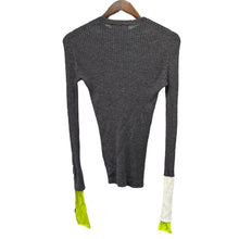 画像をギャラリービューアに読み込む, ENFOLD エンフォルド 22SS マルチカラーリブニットレイヤードカットソー 300FS270-2340 38 グレー 14702