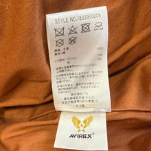 Lade das Bild in den Galerie-Viewer, AVIREX7522 アヴィレックス 22AW A-2 レザージャケット 7832950008 14199