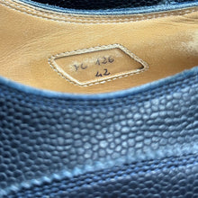 画像をギャラリービューアに読み込む, F.LLI Giacometti フラテッリジャコメッティ FG126 PETIT ZEBY BLU NUIT ウイングチップレザーシューズ サイズ42 14430