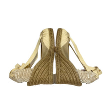 이미지를 갤러리 뷰어에 로드 , Christian Louboutin クリスチャンルブタン ウェッジソールアンクルリボンサンダル ヒール MOUDY 箱有