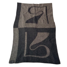 将图片加载到图库查看器,R.ALAGAN ララガン R SHAWL ショール ストール マフラー F グレー 15159