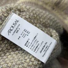 이미지를 갤러리 뷰어에 로드 , AROUSAL アローサル 24SS OMBRE MOHAIR CARDIGAN オンブレモヘヤチェックカーディガン 24SS-ASLKT03 14509