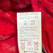 画像をギャラリービューアに読み込む, Yohji Yamamoto FEMME ヨウジヤマモトファム ARCHIVE ウールコットンデザインカットソー FZ-T29-166