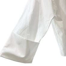 Lade das Bild in den Galerie-Viewer, ENFOLD エンフォルド 22SS ハイネックプルオーバーシャツ 300FS833-0180 38 ホワイト 14806