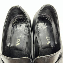 画像をギャラリービューアに読み込む, PRADA プラダ スクエアトゥレザーシューズ ローファー スリッポン
