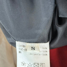Lade das Bild in den Galerie-Viewer, ha za ma ハザマ 20SS シャツとドレスの二重装 ワンピース S レッド 15443