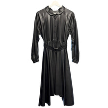 Load image into Gallery viewer, ha | za | ma ハザマ 20AW フェイクレザー経年真価のワンピース 14163