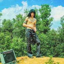 Lade das Bild in den Galerie-Viewer, SUGARHILL シュガーヒル 21SS Rigid Double Knee Bell Bottom Denim ダブルニーベルボトムデニムパンツ 21SSPT03