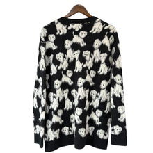 Lade das Bild in den Galerie-Viewer, CELINE セリーヌ 22SS AMY DORIAN 犬総柄ブラッシュドカーディガン 2A51W531Q 14528