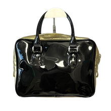 Load image into Gallery viewer, BLACK COMME des GARCONS ブラックコムデギャルソン 15AW エナメルミニハンドバッグ