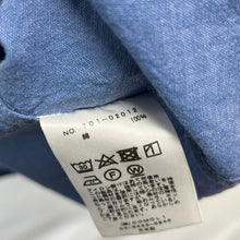 Load image into Gallery viewer, COMOLI コモリ 21SS ベタシャンオープンカラーシャツ T01-02012