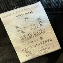 Lade das Bild in den Galerie-Viewer, April 77 エイプリル77 JOEY MOON FLAG ストレッチスキニーデニムパンツ サイズ29 13935