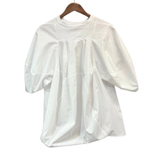 Lade das Bild in den Galerie-Viewer, nagonstans ナゴンスタンス 25SS woven combination t-shirt デザイン切替Tシャツ 470IA480-0511 M ホワイト 14784