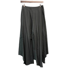 이미지를 갤러리 뷰어에 로드 , nagonstans ナゴンスタンス 20SS タイプライターデザインコットンワイドパンツ 470DS931-7010 38 ブラック R14644