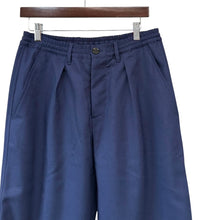Load image into Gallery viewer, MARNI マルニ 22SS トロピカルウールイージーパンツ PAMA0317U0 40 ネイビー R14632