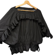 Load image into Gallery viewer, COMME des GARCONS コムデギャルソン 18SS サイドリボンカッティングデザインブラウス シャツ ポンチョ GA-B018 GA-B018 13909