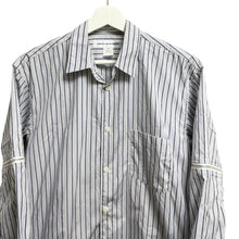 Load image into Gallery viewer, COMME des GARCONS SHIRT コムデギャルソンシャツ 19AW ジップデザイン2WAYストライプシャツ W27059 14115