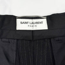 画像をギャラリービューアに読み込む, SAINT LAURENT PARIS by ANTHONY VACCARELLO サンローラパリ ピンストライプウールストレートワイドスラックスパンツ 700933 Y2F40 14282